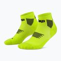 Moteriškos kompresinės kojinės CEP Run Low Cut 5.0 lime/black