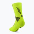 Vyriškos kompresinės kojinės CEP Run Mid Cut 5.0 lime/black 3