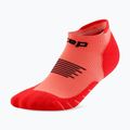 Vyriškos kompresinės kojinės Cep Run No Show 5.0 neon coral 2
