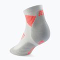 Vyriškos kompresinės kojinės CEP Run Low Cut 5.0 grey 3