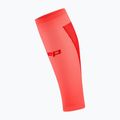 Kompresinės blauzdų juostos moterims CEP Ultralight Calf 4.0 neon coral/red 2