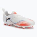 Vaikiški futbolo bateliai PUMA Future 8 Match LL FG/AG Jr puma white/puma black/glowing red
