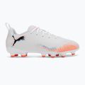 Vaikiški futbolo bateliai PUMA Future 8 Play FG/AG Jr puma white/puma black/glowing red 2