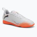 Vaikiški futbolo bateliai PUMA Future 8 Play It Jr puma white/puma black/glowing red