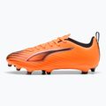 Vaikiški futbolo batai PUMA Ultra 6 Play FG/AG Jr heat fire/puma black/glowing red