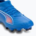 Vyriški futbolo batai PUMA Ultra 6 Play+ FG/AG ultra blue/puma white/glowing red 7