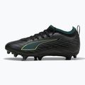 Vaikiški futbolo batai PUMA Ultra 6 Match FG/AG Jr puma black/fizzy light/green terrain 8