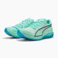 Vyriški bėgimo bateliai PUMA Deviate Nitro Elite 3 mint melt/speed blue 11