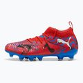 PUMA Future 8 Match Playmakers FG/AG Jr vaikų futbolo bateliai puma red/puma black/ultra blue/pink pixel
