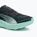 Vyriški PUMA Deviate Nitro Elite Trail green terrain / mint melt bėgimo bateliai 7