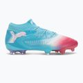 Vyriški futbolo batai PUMA Future 8 Ultimate Re-Charge FG hero blue/puma white/sunset pink 2