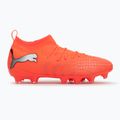 Vaikiški futbolo bateliai PUMA Future 9 Match FG/AG Jr glowing red/puma white/puma black/puma silver 2