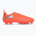 Vaikiški futbolo bateliai PUMA Future 9 Play FG/AG Jr glowing red/puma white/puma black/puma silver 2