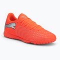 Futbolo bateliai PUMA Future 9 Play TT glowing red/puma white/puma black/puma silver