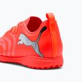 Vaikiški futbolo bateliai PUMA Future 9 Play TT Jr glowing red/puma white/puma black/puma silver 8