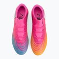 Futbolo batai PUMA Future 9 Match Fusion FG/AG poison pink/puma white/sun stream/bright aqua/puma black 5