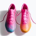 Futbolo batai PUMA Future 9 Match Fusion FG/AG poison pink/puma white/sun stream/bright aqua/puma black 5