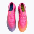 Vaikiški futbolo batai PUMA Future 9 Pro FG/AG Jr poison pink/puma wht/sun stream/bright aqua/puma blk 5