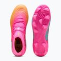 Vaikiški futbolo batai PUMA Future 9 Pro FG/AG Jr poison pink/puma wht/sun stream/bright aqua/puma blk 5