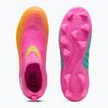 Vaikiški futbolo batai PUMA Future 9 Match LL FG/AG Jr poison pink/puma wht/sun stream/bright aqua/puma blk 4