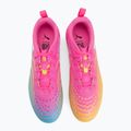 Vaikiški futbolo batai PUMA Future 9 Play FG/AG Jr poison pink/puma wht/sun stream/bright aqua/puma blk 5