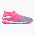 Futbolo batai PUMA Future 9 Match TT poison pink/puma wht/sun stream/bright aqua/puma blk 2
