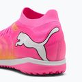 Futbolo batai PUMA Future 9 Match TT poison pink/puma wht/sun stream/bright aqua/puma blk 7