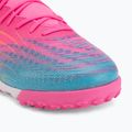 Futbolo batai PUMA Future 9 Match Fusion TT poison pink/puma white/sun stream/bright aqua/puma black 7