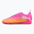 Vaikiški futbolo batai PUMA Future 9 Play IT Jr poison pink/puma wht/sun stream/bright aqua/puma blk
