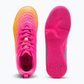 Vaikiški futbolo batai PUMA Future 9 Play IT Jr poison pink/puma wht/sun stream/bright aqua/puma blk 3