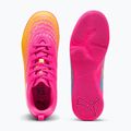 Vaikiški futbolo batai PUMA Future 9 Play IT Jr poison pink/puma wht/sun stream/bright aqua/puma blk 6