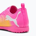 Vaikiški futbolo batai PUMA Future 9 Play TT poison pink/puma white/sun stream/bright aqua/puma black 7