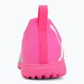Vaikiški futbolo batai PUMA Future 9 Play TT poison pink/puma white/sun stream/bright aqua/puma black 6