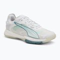 Moteriški rankinio batai PUMA Accelerate Nitro SQD 4 Game On Puma White/Baltic Sea Blue/Fresh Water