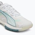 Moteriški rankinio batai PUMA Accelerate Nitro SQD 4 Game On Puma White/Baltic Sea Blue/Fresh Water 7