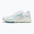Moteriški rankinio batai PUMA Accelerate Nitro SQD 4 Game On Puma White/Baltic Sea Blue/Fresh Water 8