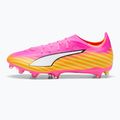 Futbolo batai PUMA Ultra 6 Match FG/AG poison pink/puma white/sun stream/bright aqua/puma black