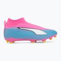 Vaikiški futbolo batai PUMA Ultra 6 Match+ LL FG/AG Jr poison pink/puma white/sun stream/bright aqua/puma black 2