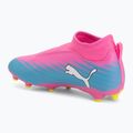 Vaikiški futbolo batai PUMA Ultra 6 Match+ LL FG/AG Jr poison pink/puma white/sun stream/bright aqua/puma black 3