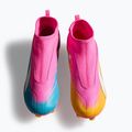 Vaikiški futbolo batai PUMA Ultra 6 Match+ LL FG/AG Jr poison pink/puma white/sun stream/bright aqua/puma black 5