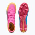 Futbolo batai PUMA Ultra 6 Pro FG/AG poison pink/puma white/sunstream/bright aqua/puma black 5