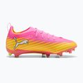 Vaikiški futbolo batai PUMA Ultra 6 Pro Jr FG/AG poison pink/puma white/sunstream/bright aqua/puma black 2