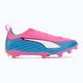 Vaikiški futbolo batai PUMA Ultra 6 Pro Jr FG/AG poison pink/puma white/sunstream/bright aqua/puma black 2