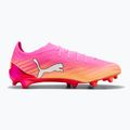 Futbolo batai PUMA Ultra 6 Ultimate FG poison pink/puma white/sun stream/bright aqua/puma black 2