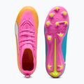 Vaikiški futbolo batai PUMA Ultra 6 Match FG/AG Jr poison pink/puma white/sun stream/bright aqua/puma black 5