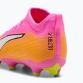 Vaikiški futbolo batai PUMA Ultra 6 Match FG/AG Jr poison pink/puma white/sun stream/bright aqua/puma black 7