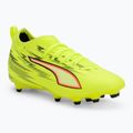 Vaikiški futbolo bateliai PUMA Ultra 6 Match FG/AG Jr yellow alert/puma black/glowing red/lime squeeze