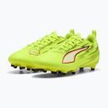 Vaikiški futbolo bateliai PUMA Ultra 6 Play FG/AG Jr yellow alert/puma black/glowing red/lime squeeze 9