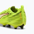 Vaikiški futbolo bateliai PUMA Ultra 6 Play FG/AG Jr yellow alert/puma black/glowing red/lime squeeze 10