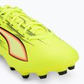 Vaikiški futbolo bateliai PUMA Ultra 6 Play FG/AG Jr yellow alert/puma black/glowing red/lime squeeze 7